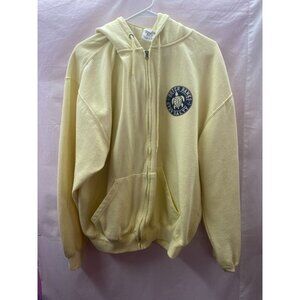 Pacific & Co Women's  XL Outer Banks, NC  Yellow & Blue Long Sleeve Hoodie